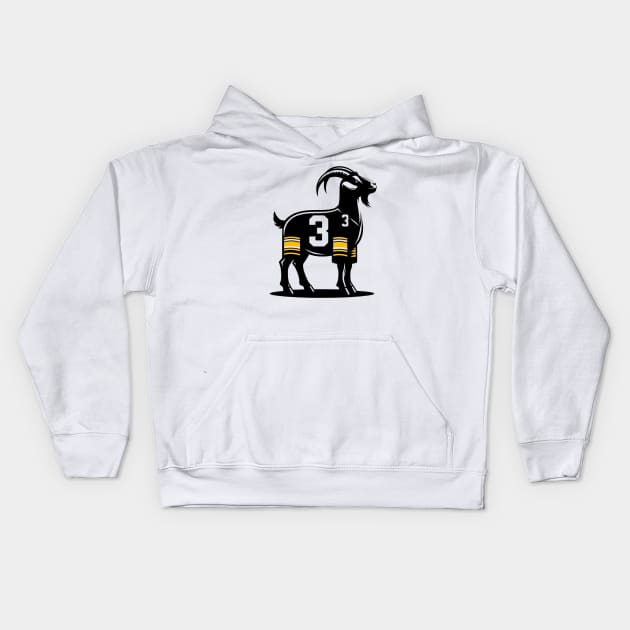 RUSSELL WILSON STEELERS GOAT Kids Hoodie by Lolane